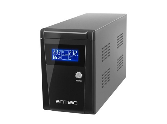 UPS ARMAC OFFICE O/1000E/LCD LÍNEA INTERACTIVA 1000VA 3X TOMAS USB-B LCD CAJA METÁLICA