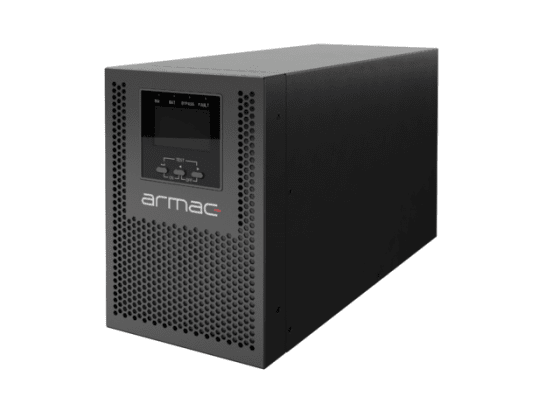 UPS ARMAC OFFICE ON-LINE PF1 1000VA LCD 4X IEC C13 CAJA METÁLICA LIBRE DE POLVO