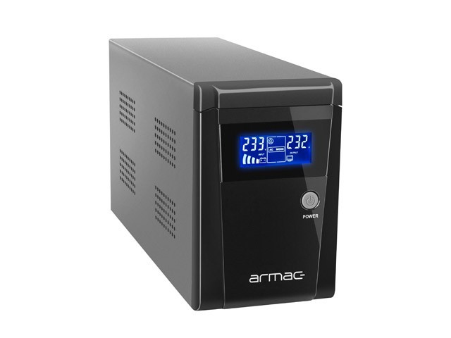 UPS ARMAC OFFICE O/1500E/LCD LÍNEA INTERACTIVA 1500VA 3X TOMAS USB-B LCD CAJA METÁLICA 4
