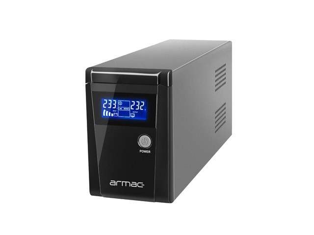 UPS ARMAC OFFICE O/850F/LCD LÍNEA INTERACTIVA 850VA 2X TOMAS SCHUKO USB-B LCD CAJA METÁLICA 1
