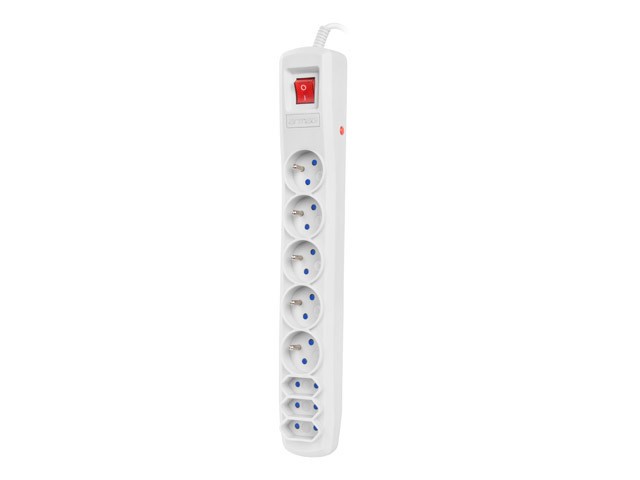PROTECTOR DE SOBRETENSIÓN ARMAC R8 3M 5X TOMAS FRANCESAS 3X TOMAS EUROPLUG GRIS 1