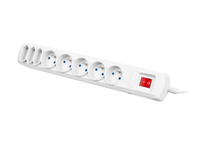 PROTECTOR DE SOBRETENSIÓN ARMAC R8 3M 5X TOMAS FRANCESAS 3X TOMAS EUROPLUG GRIS 4