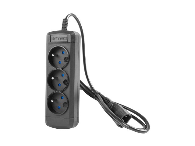 REGLETA ARMAC ARCOLOR3 3X TOMAS PARA UPS IEC C14 CONECTOR DE ENTRADA 3