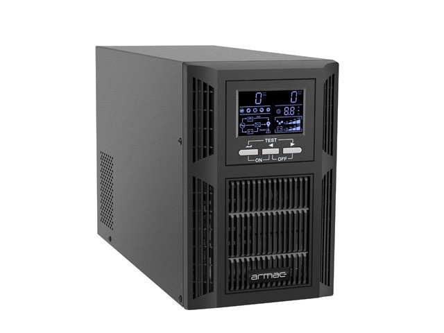 UPS ARMAC OFFICE ON-LINE PF1 1000VA LCD 4X IEC C13 CAJA METÁLICA