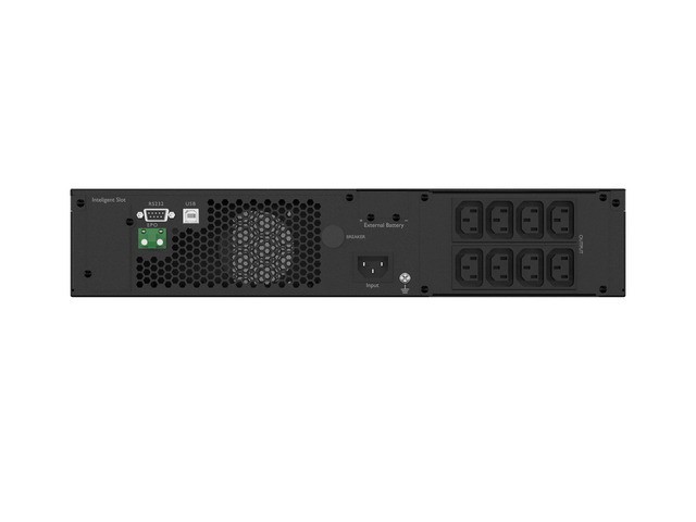 UPS RACK ARMAC R/1000I/PF1/DF ON-LINE 1000VA 8X TOMAS IEC C13 USB-B LCD CAJA METÁLICA LIBRE DE POLVO 6
