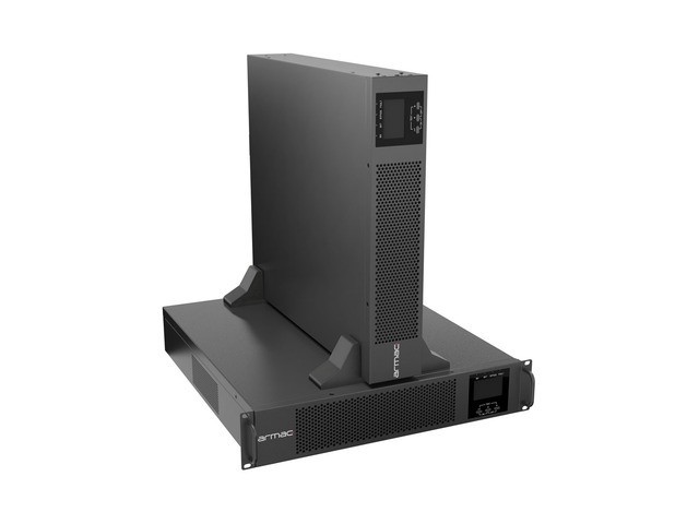 UPS RACK ARMAC R/2000I/PF1/DF EN LÍNEA 2000VA 8X TOMAS IEC C13 USB-B LCD CAJA METÁLICA LIBRE DE POLVO 7