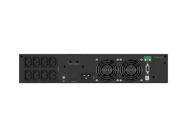 UPS RACK ARMAC R/3000I/PF1/DF ON-LINE 3000VA 8X TOMAS IEC C13 USB-B LCD CAJA METÁLICA LIBRE DE POLVO 6